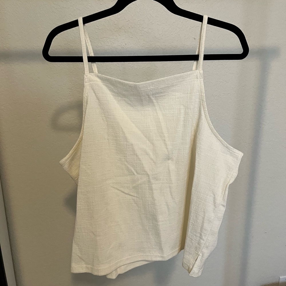 Elegant Cream Women's Top